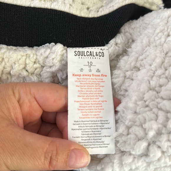 Soul Cal Womens Zip Gilet Outerwear Top vest size 6 - Picture 12 of 15